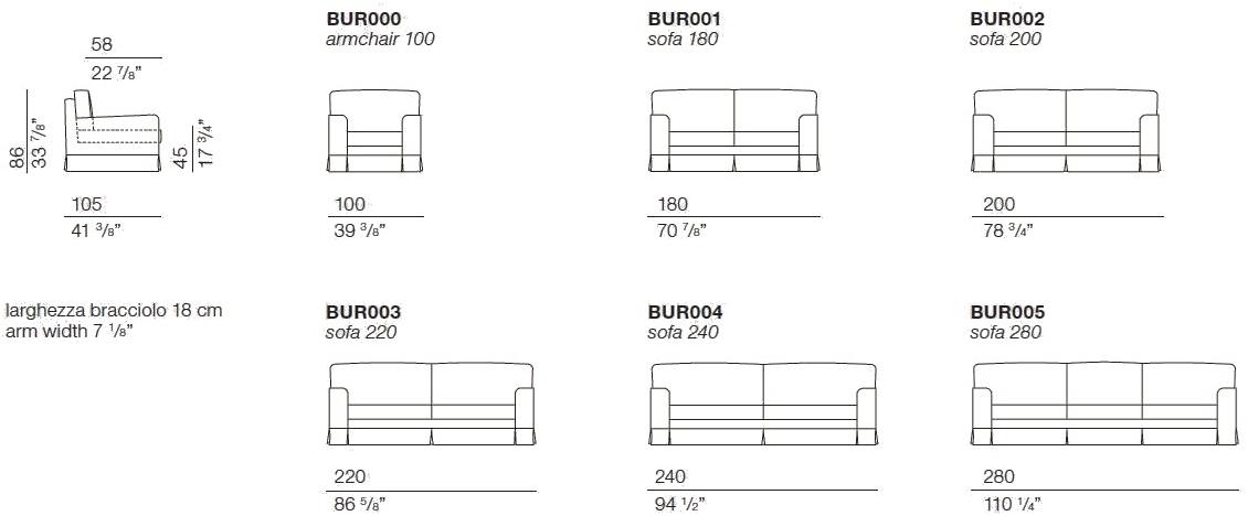 Bodema Диван из ткани sun-id-1400140 - Вид №3