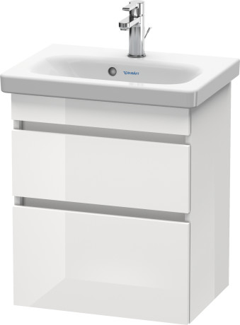 DS640304949 DuraStyle Тумбочка подвесная компакт Графит матовый, декор Duravit - Вид №2