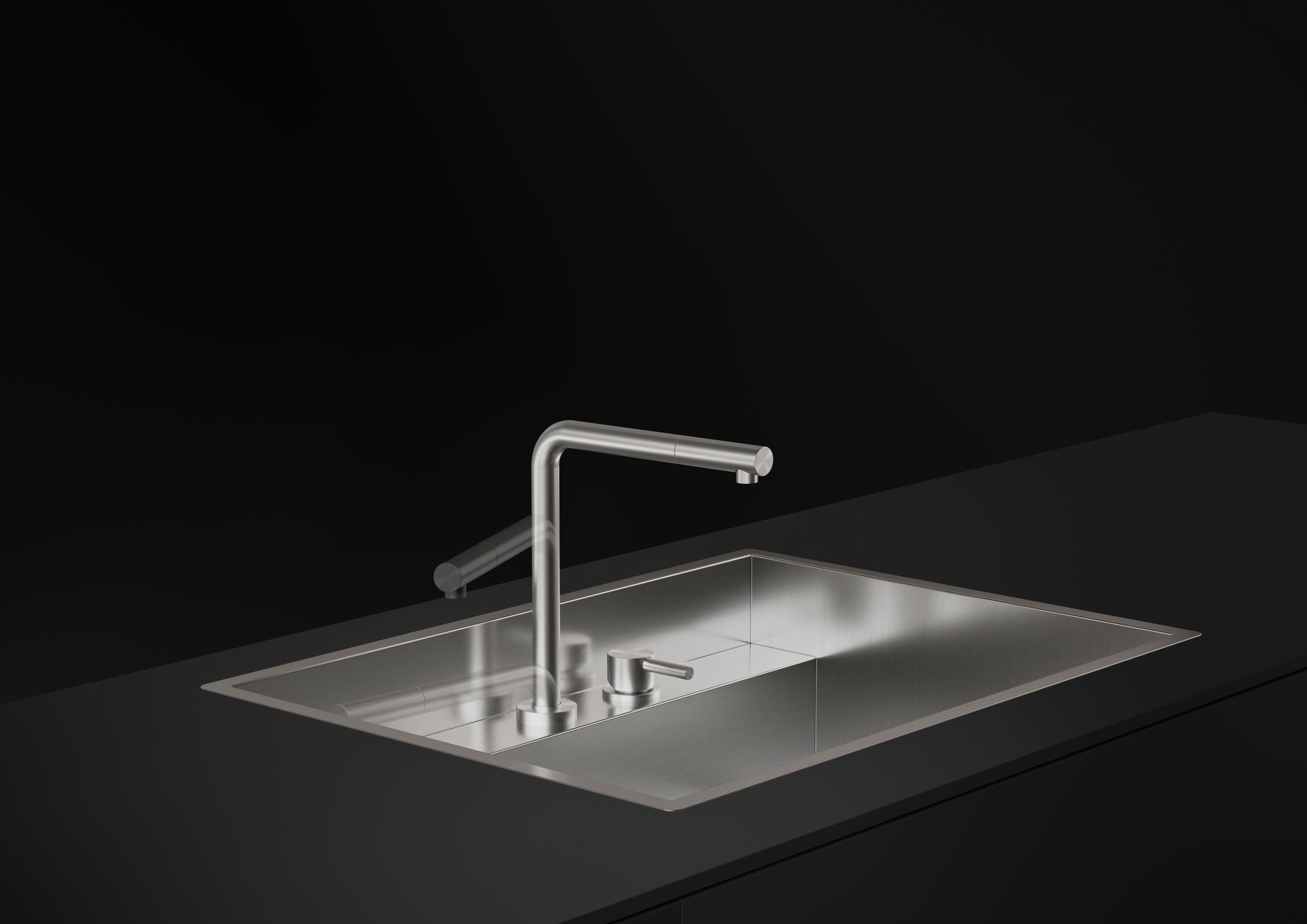 Кухонный смеситель из нержавеющей стали TASCA ORION ARCH-00050164 - Вид №1