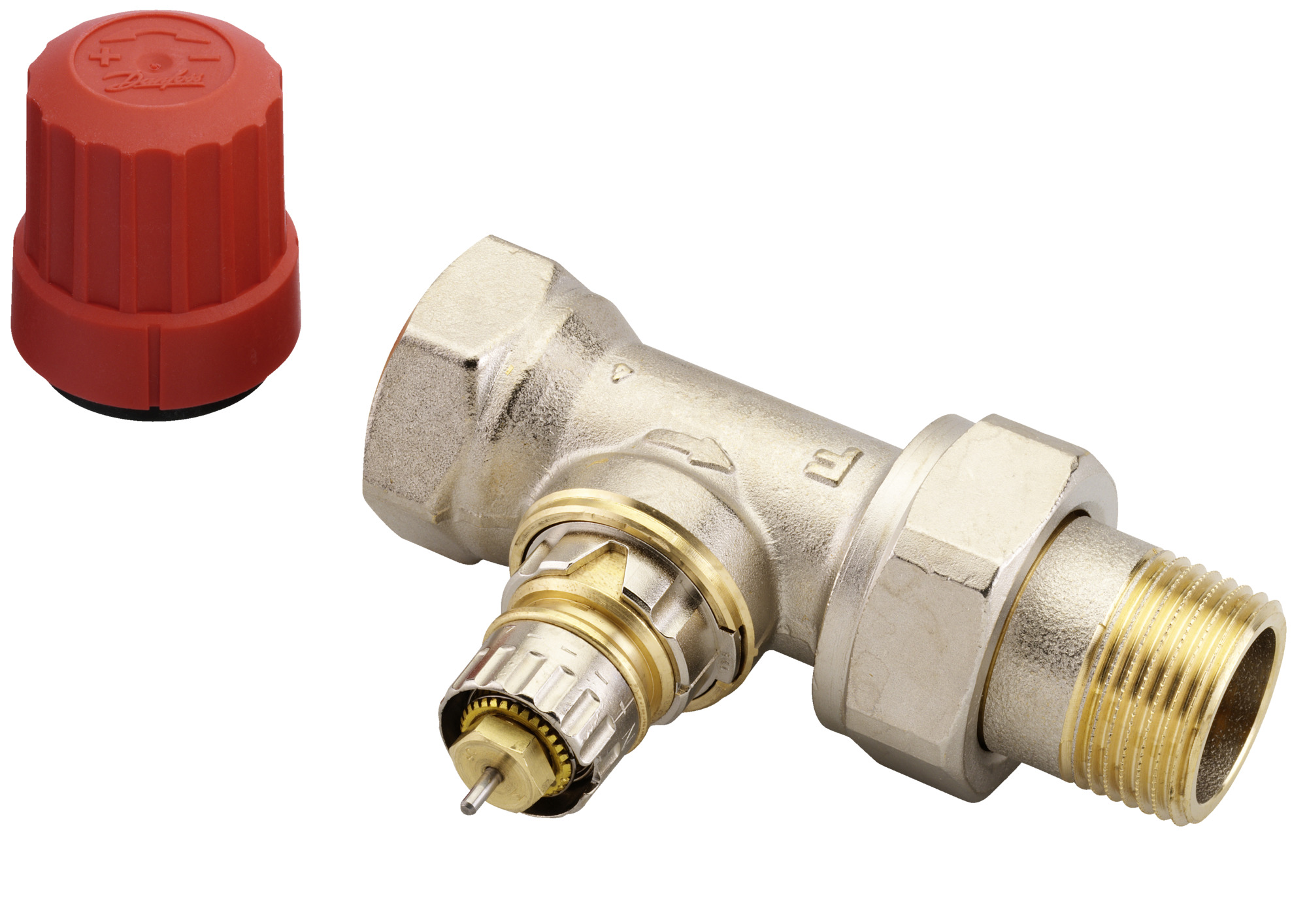 Danfoss Клапан RTR-N/RA-N для двухтрубной системы отопления Клапан RA-N 15 UK, наружн. резьба 013G4203  - Вид №4