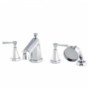 Traditional bathrooms ART DÉCO Wannenfüll- und Brausearmatur Pr3148/ag