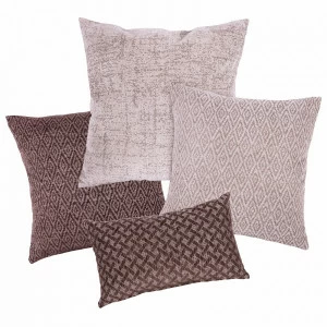 Комплект чехлов для подушек SKY DYNAMIC ARBEN DECOR MAGIC ОДНОТОННЫЕ 321828 Серый;коричневый