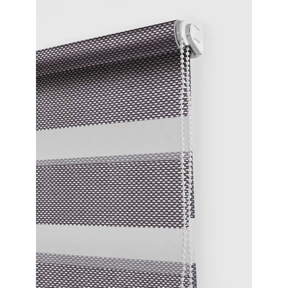 Штора рулонная день-ночь Liza 70x160 см серо-сиреневая MIAMOZA Коллекция 2024г STLM-2134392 - Вид №1