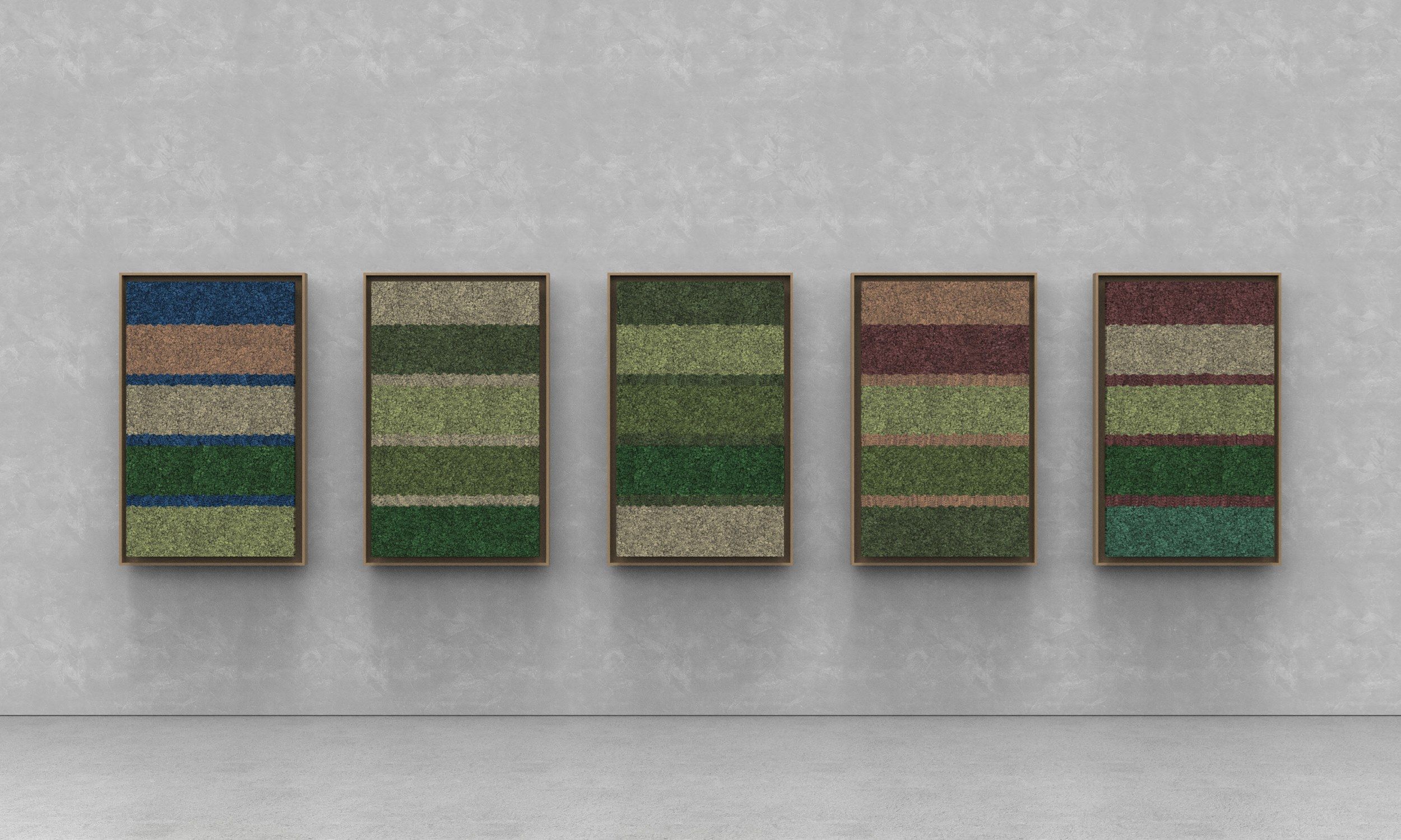 Акустическая панель из мха GREENMOOD FRAMED GEOMETRIC ARCH-00124960 - Вид №11