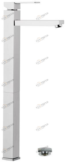 Remer Rubinetterie Смеситель для раковины, однорычажный Qubika Q10l xxl