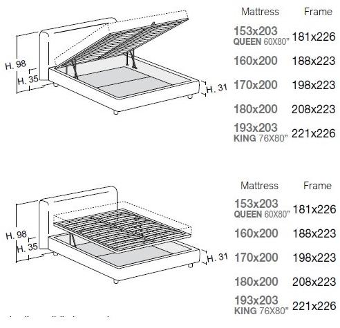 Bolzan Letti Контейнер с двойной обивкой из ткани Joy sun-id-1413083 - Вид №4