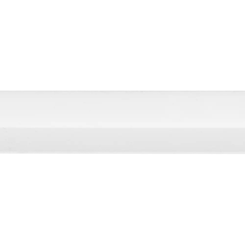 Уголок ПВХ 10x10x1x2000 мм, цвет белый GAH ALBERTS STLM-2023474 - Вид №1