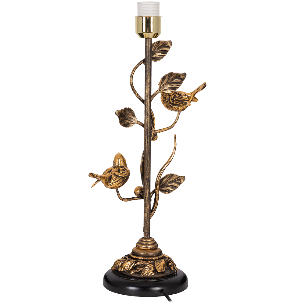 35068 Основание светильника Terra Spring Каштан Амбер BOGACHO 4627196599673 - Вид №2