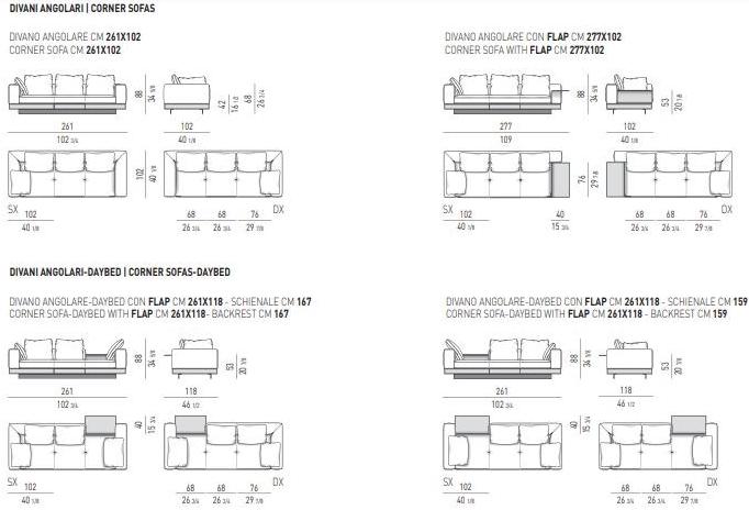 Minotti Модульный тканевый диван Connery sun-id-1465337 - Вид №11