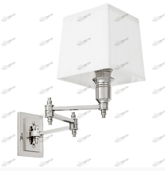 Бра Lexington Swing от Eichholtz белый/хром 108632 EICHHOLTZ ПОД СТАРИНУ 059742 Белый;хром 