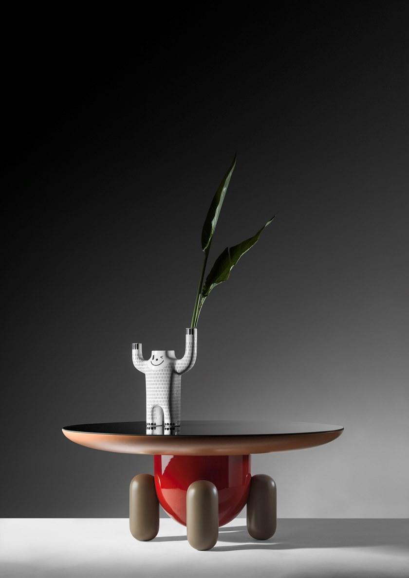 BD Barcelona Design Круглый журнальный столик из стекловолокна sun-id-1508434 - Вид №11