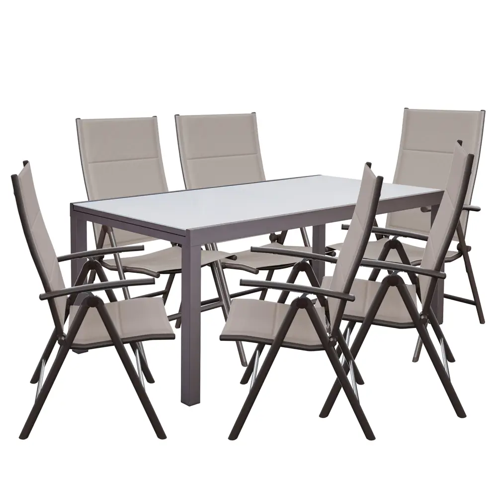 Naterial Lyra II - раздвижной садовый стол со стеклянной столешницей 84494120 STLM-0952802 - Вид №25