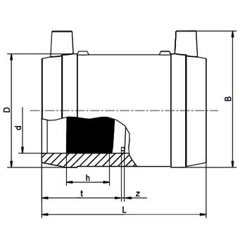 SANIT 58110010000 Хомуты с легко удаляемой остановки  - Вид №1