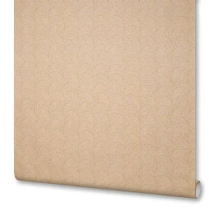 Обои флизелиновые Ateliero Kiyar бежевые 1.06 м 38332-13