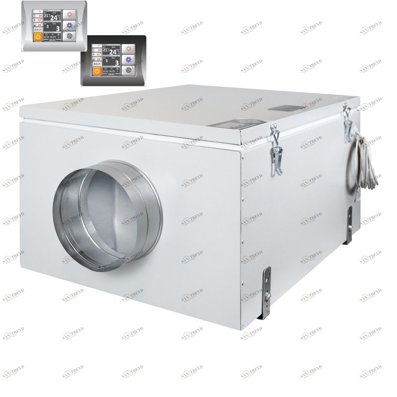 Приточная установка ФЬОРДИ ВПУ-800/9 кВт/3-GTC (380В) vpu8175