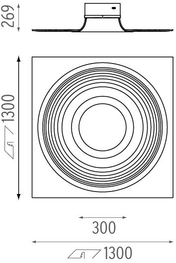 Flos Встраиваемый галогенный потолочный светильник прямого света Soft collection - in sun-id-1368186 - Вид №2