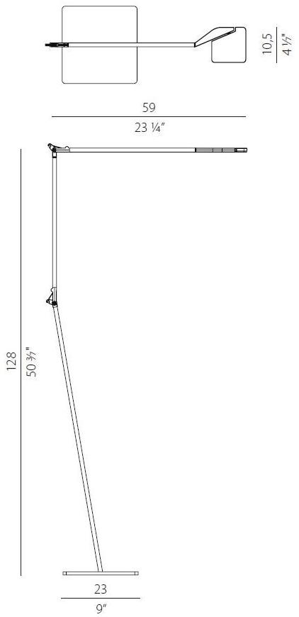 PANZERI Регулируемый светодиодный торшер Jackie sun-id-1451863 - Вид №2