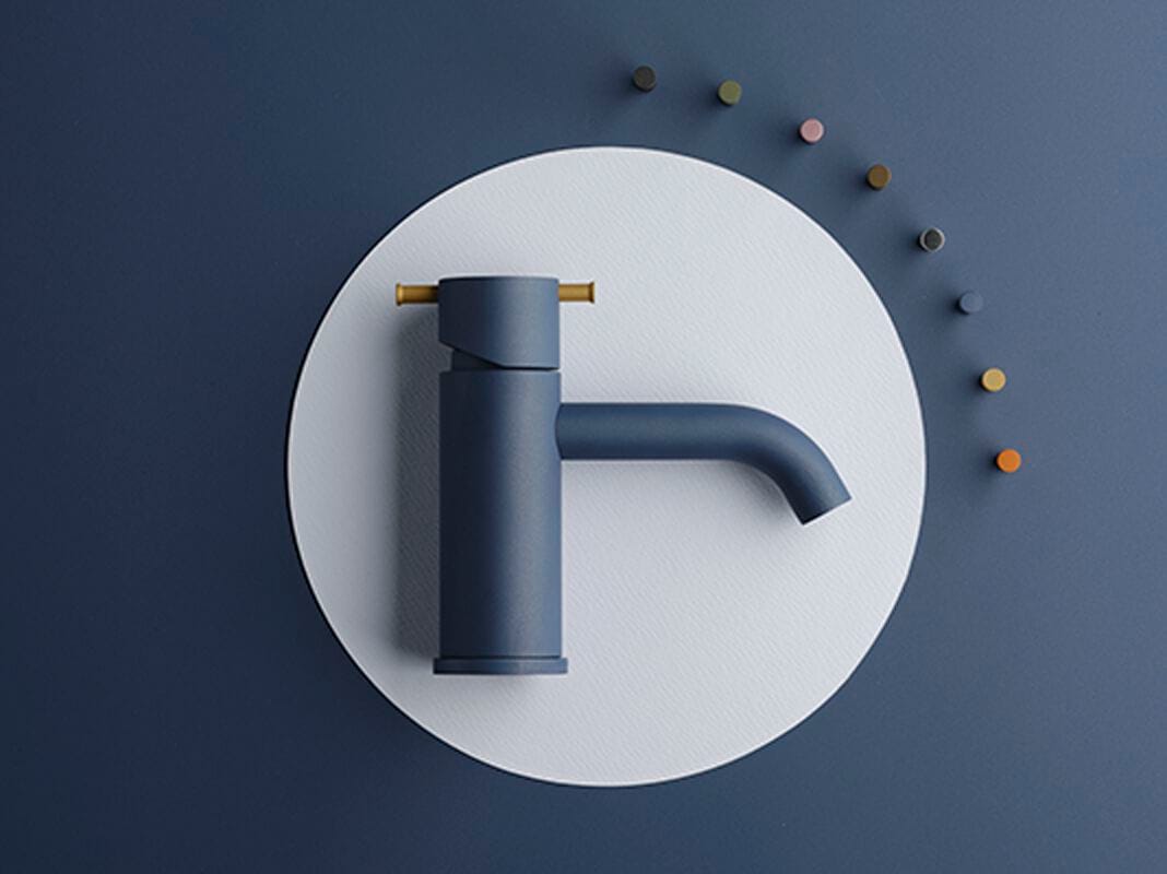 Смеситель для раковины из нержавеющей стали MINA мода ARCH-00124124 - Вид №8