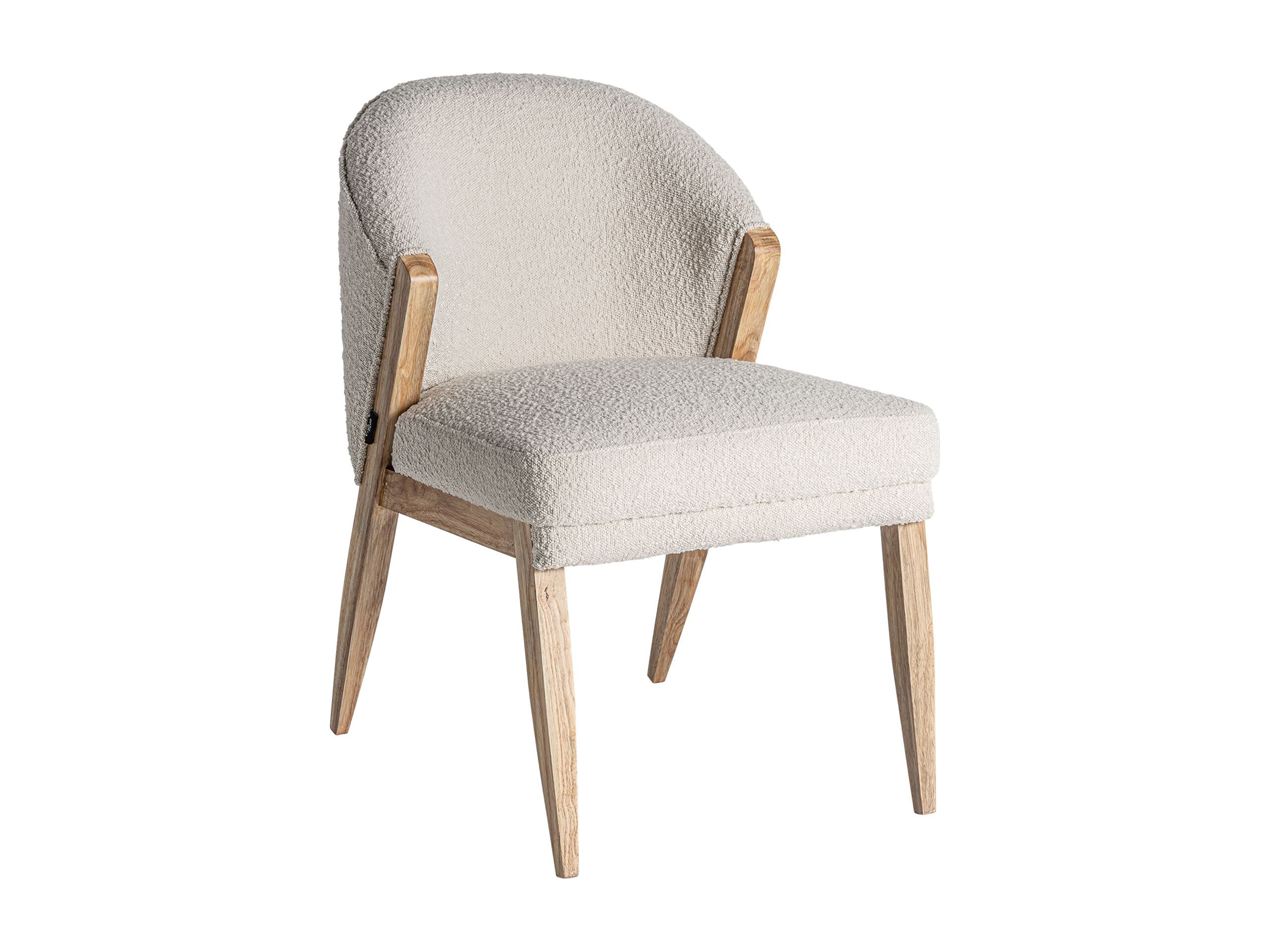 Мягкий стул из сосны Vical Home Prati Bouclé ARCH-00020724