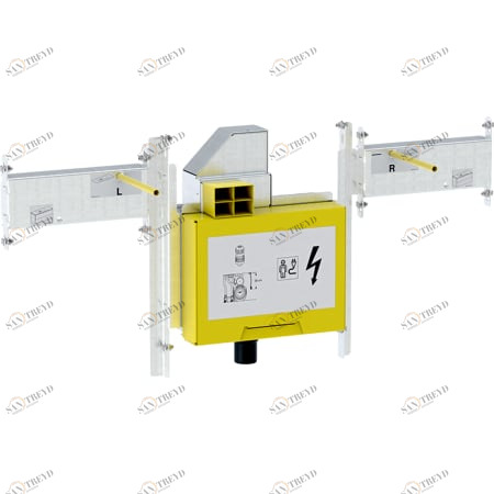 GEBERIT 461.481.00.1 Комплект Geberit GIS для раковины Geberit ONE с внутристенным поворотным сифоном, с внутристенным Clou 