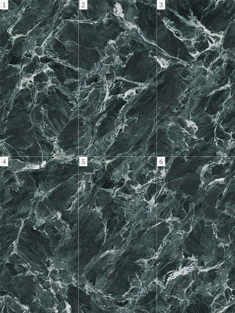 Мраморный пол / покрытие GANI MARBLE TILES VERDE ALPI PREMIUM ARCH-00094866 - Вид №2