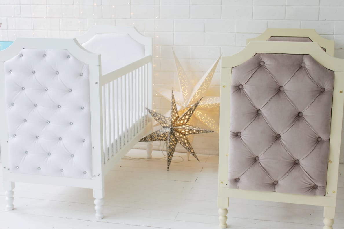 Кровать Classik Luxe белая QUEENBABY ДИЗАЙНЕРСКИЕ 180353 Белый  - Вид №1