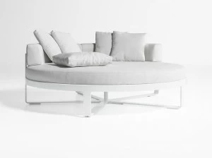 GANDIABLASCO Круглая грядка из термо-лакированного алюминия Flat