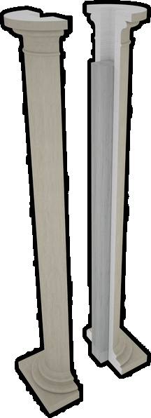 Eleni Декоративная колонна из полистирола sun-id-1357053 - Вид №11