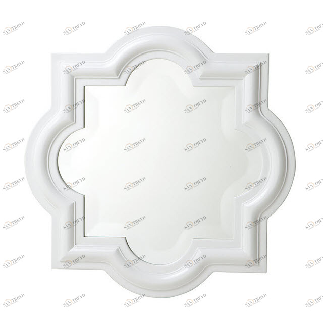 Зеркало в белой раме Dominion от Eichholtz EICHHOLTZ ДИЗАЙНЕРСКИЕ, EICHHOLTZ 062699 Белый 