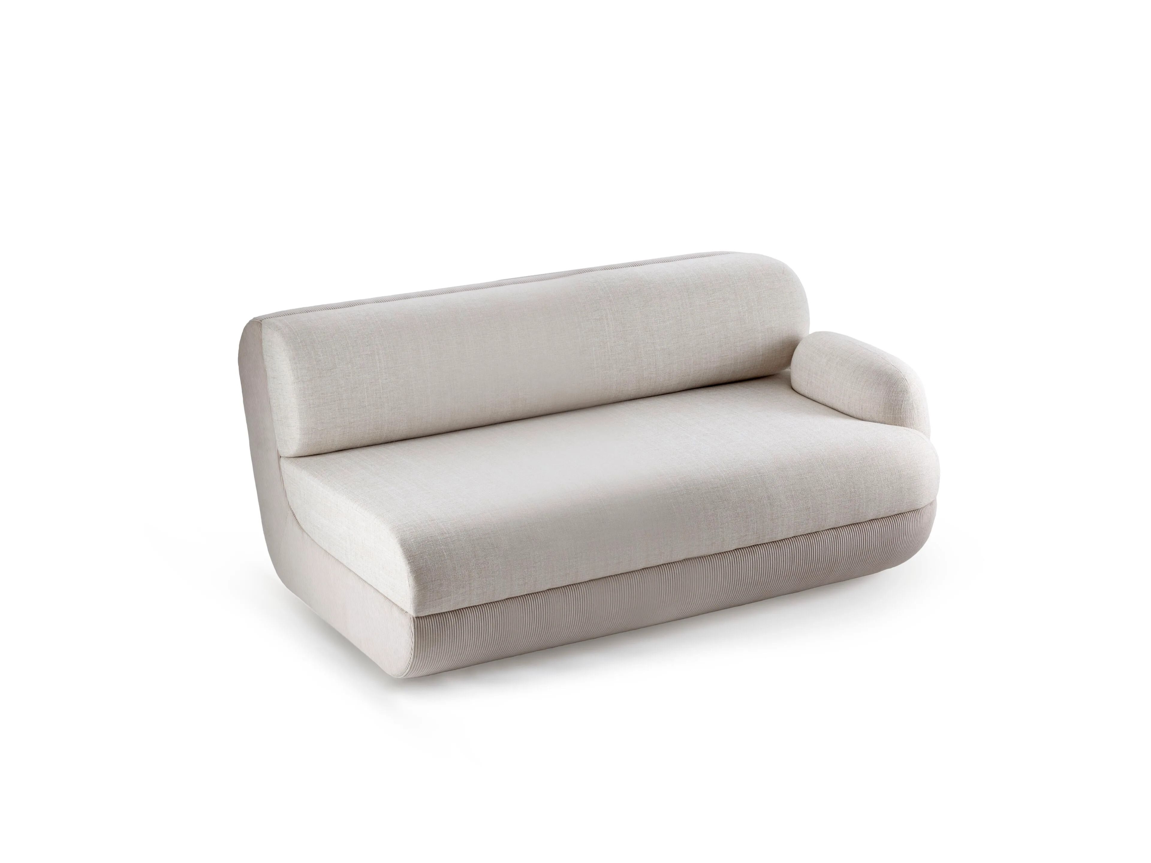 Модульный изогнутый тканевый диван с полуостровом Mambo Unlimited Ideas Mood ARCH-00107718 - Вид №17