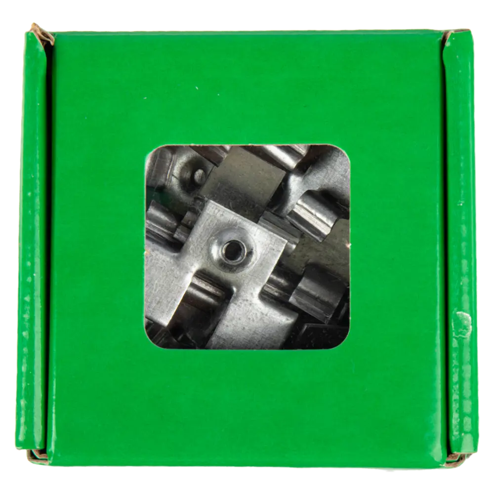 Клипса Гвозdeck №8 для скрытого монтажа террасной доски 40 шт 89372041 STLM-1568633 - Вид №4