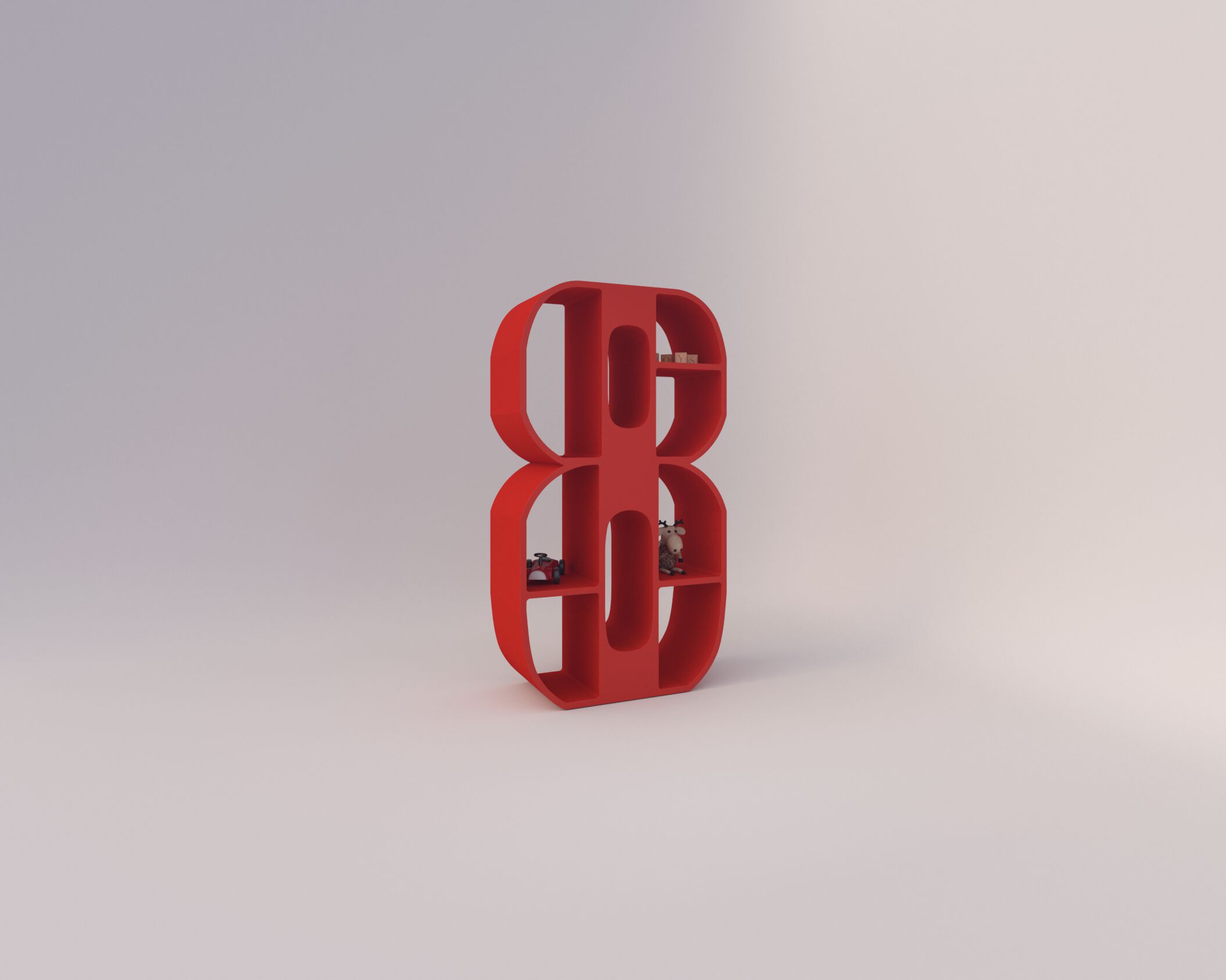 Мебель контейнеры в бетонной конструкции Voltan 555 ARCH-00065661 - Вид №61