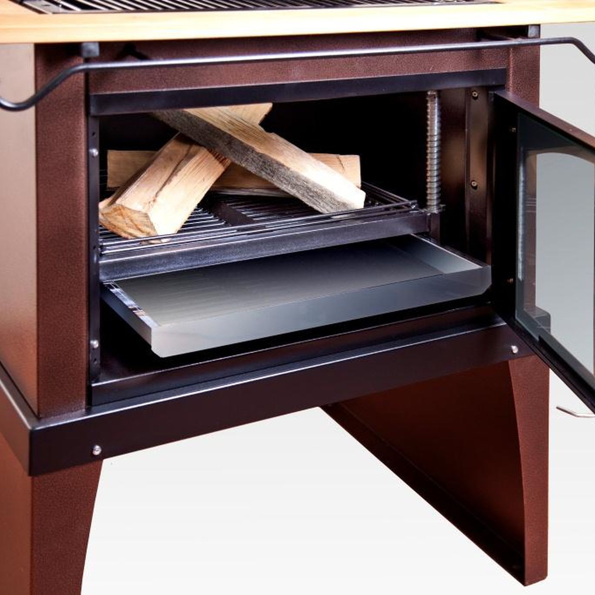 18626642 Гриль «Suomi Grill», толщина стали 2 мм, двойные стенки, термо-полимерная краска Santreyd  - Вид №5