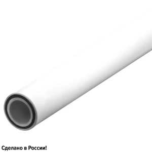 Труба полипропиленовая РОСТЕРМ Aqua армированная стекловолокном 40 мм для водоснабжения 18746741