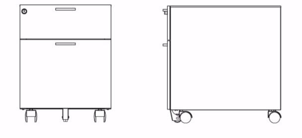 Dieffebi Офисный ящик из металла Personal storage 961_50604r - Вид №5