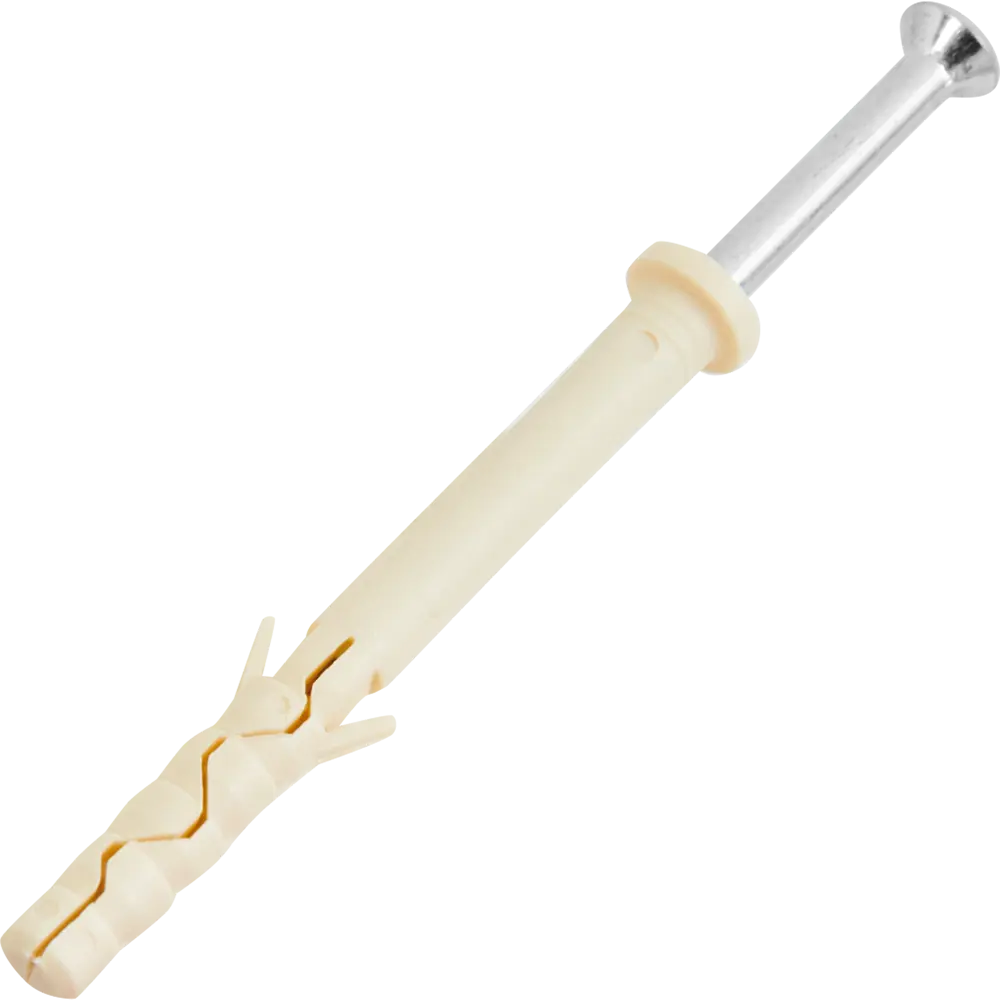 Дюбель-гвоздь SORMAT 6×60 мм с цилиндрической манжетой (10 шт) 84257514 STLM-1582528