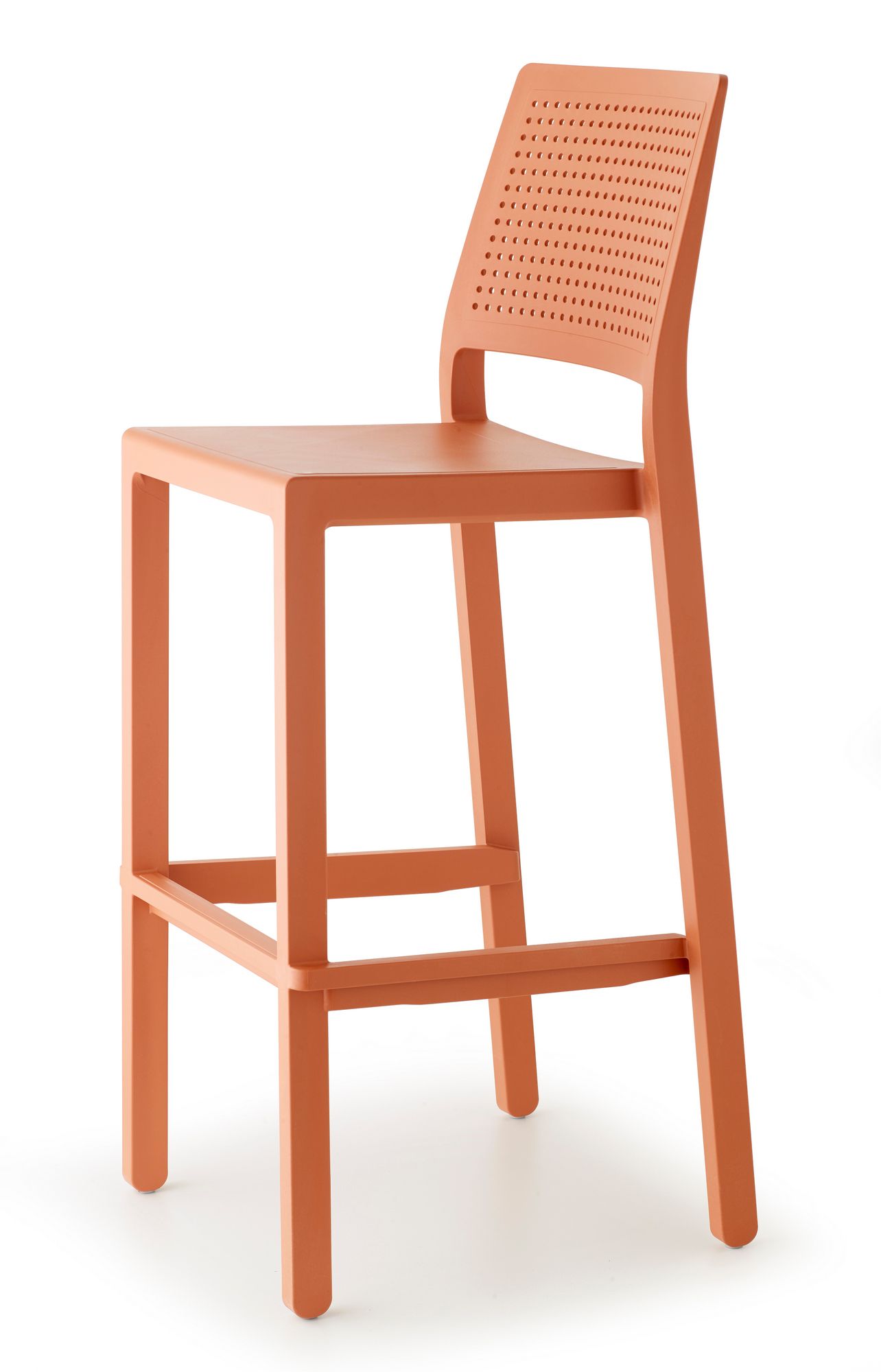 Стул из инженерного пластика с подставкой для ног S-CAB Emi ARCH-00113400 - Вид №8