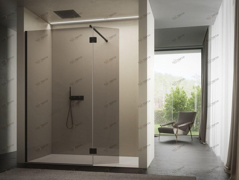 DISENIA Душевая кабина двухместная стеклянная с поддоном Vitrum sun-id-1346751
