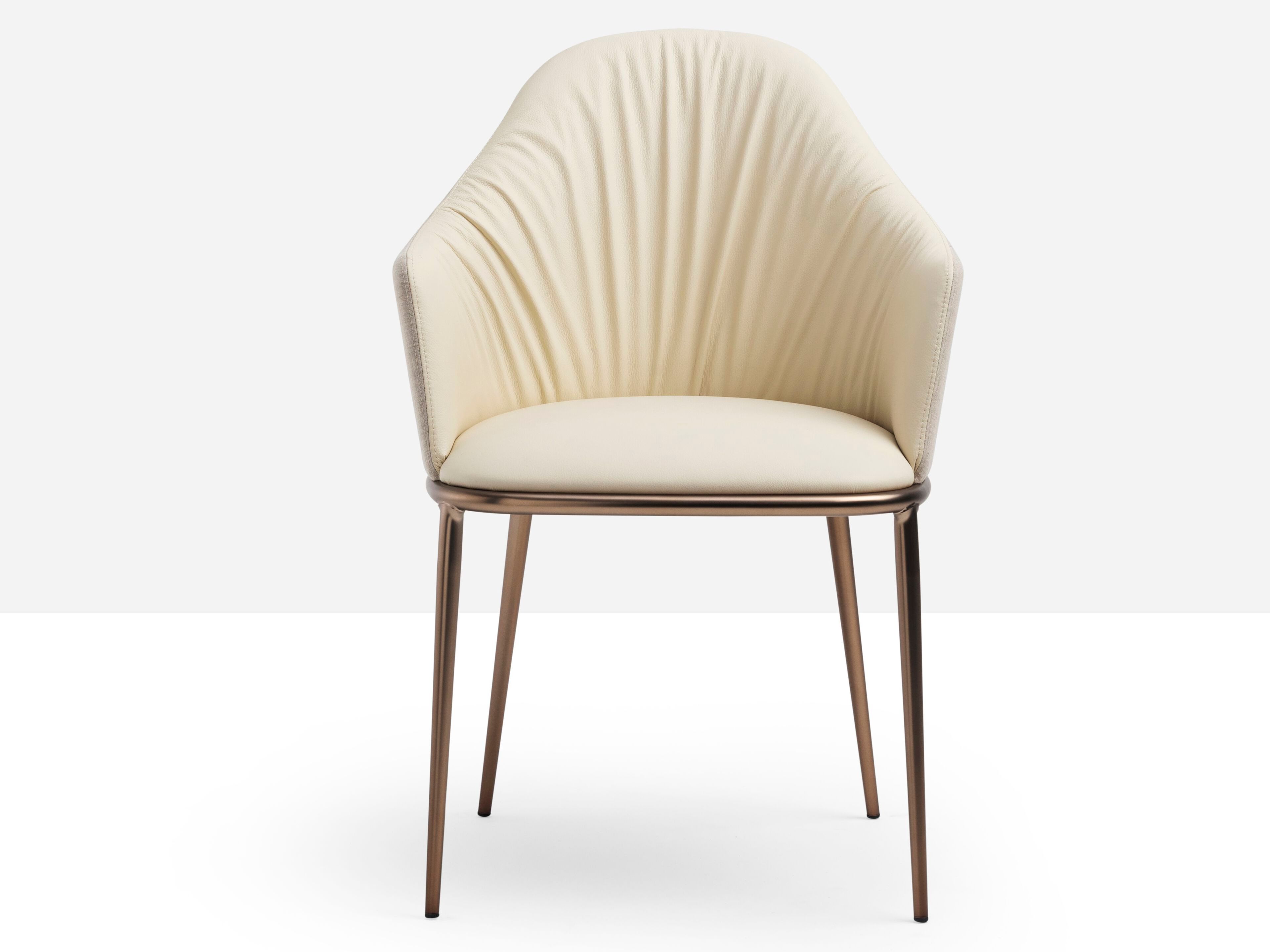 Кожаный стул с подлокотниками Midj ARCH-00121883 - Вид №1