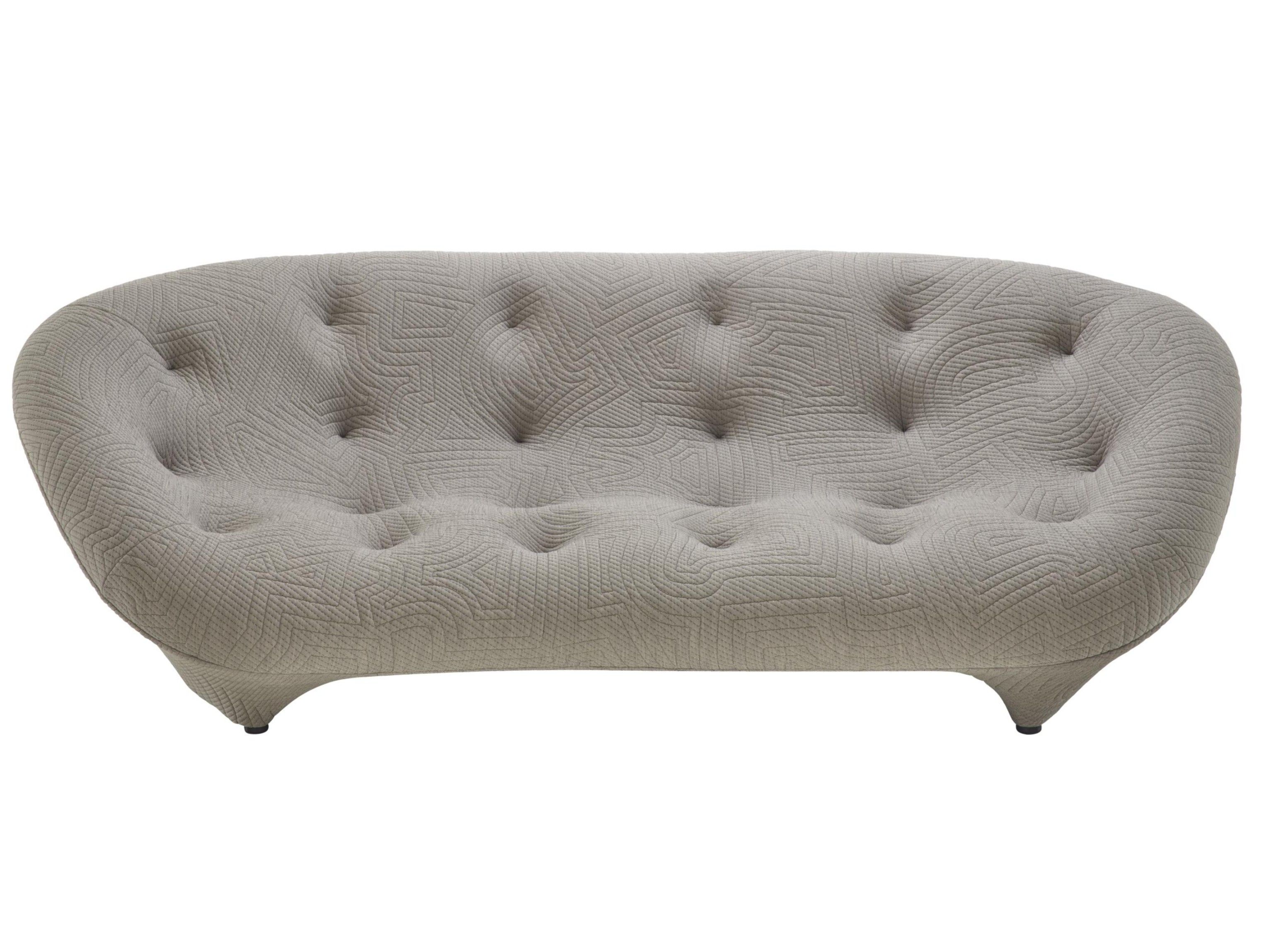 3-местный тканевый диван capitonné Ligne Roset Ploum ARCH-00032797