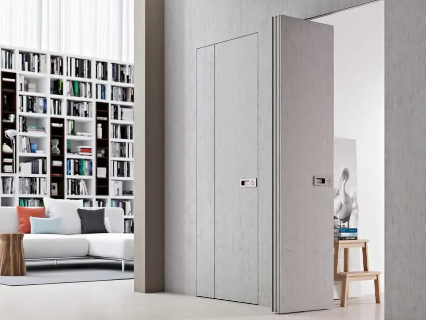 Дверь заподлицо с лакированной стеной Pail Serramenti LINEA ARCH-00118352