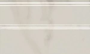 Гран Пале белый плинтус FMB009 25х15 (13шт)