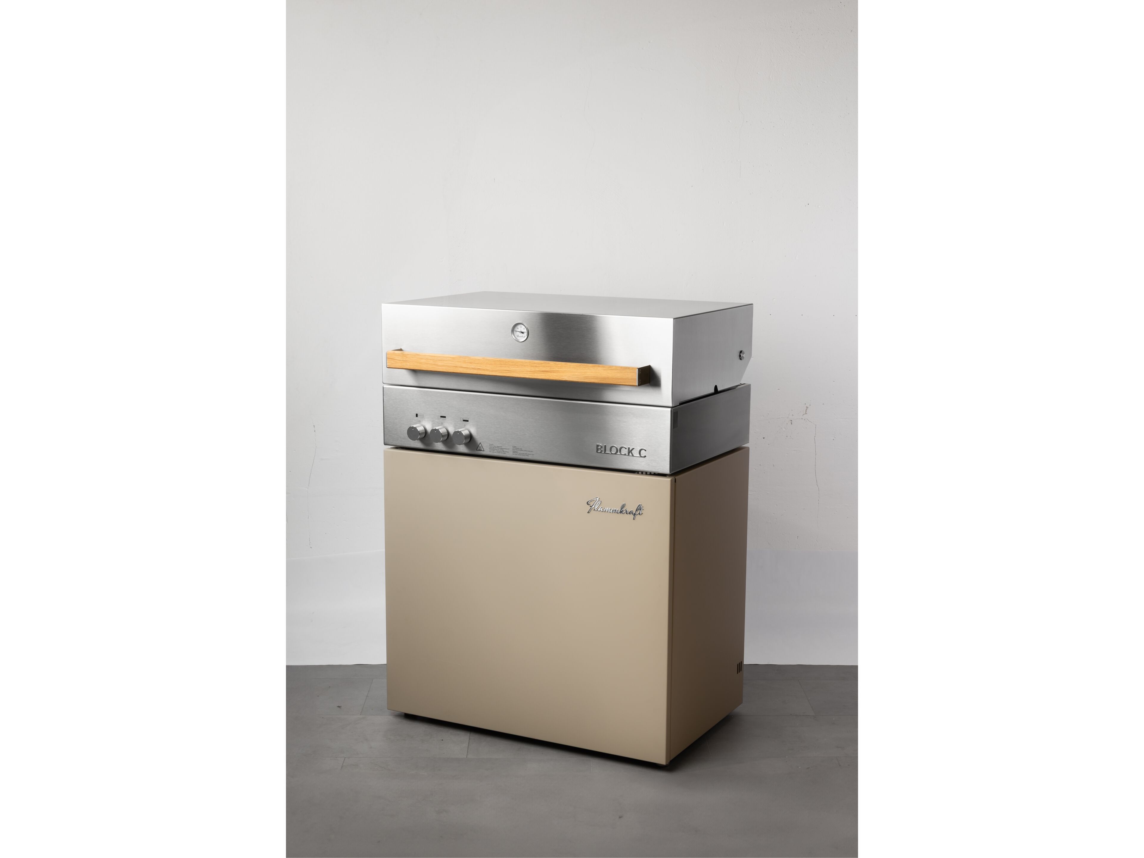 Газовый гриль из нержавеющей стали Flammkraft BLOCK DS ARCH-00107699 - Вид №8