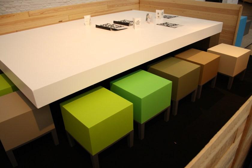 Quinze & Milan Низкий стул в пене qm Primary sun-id-1485003 - Вид №2