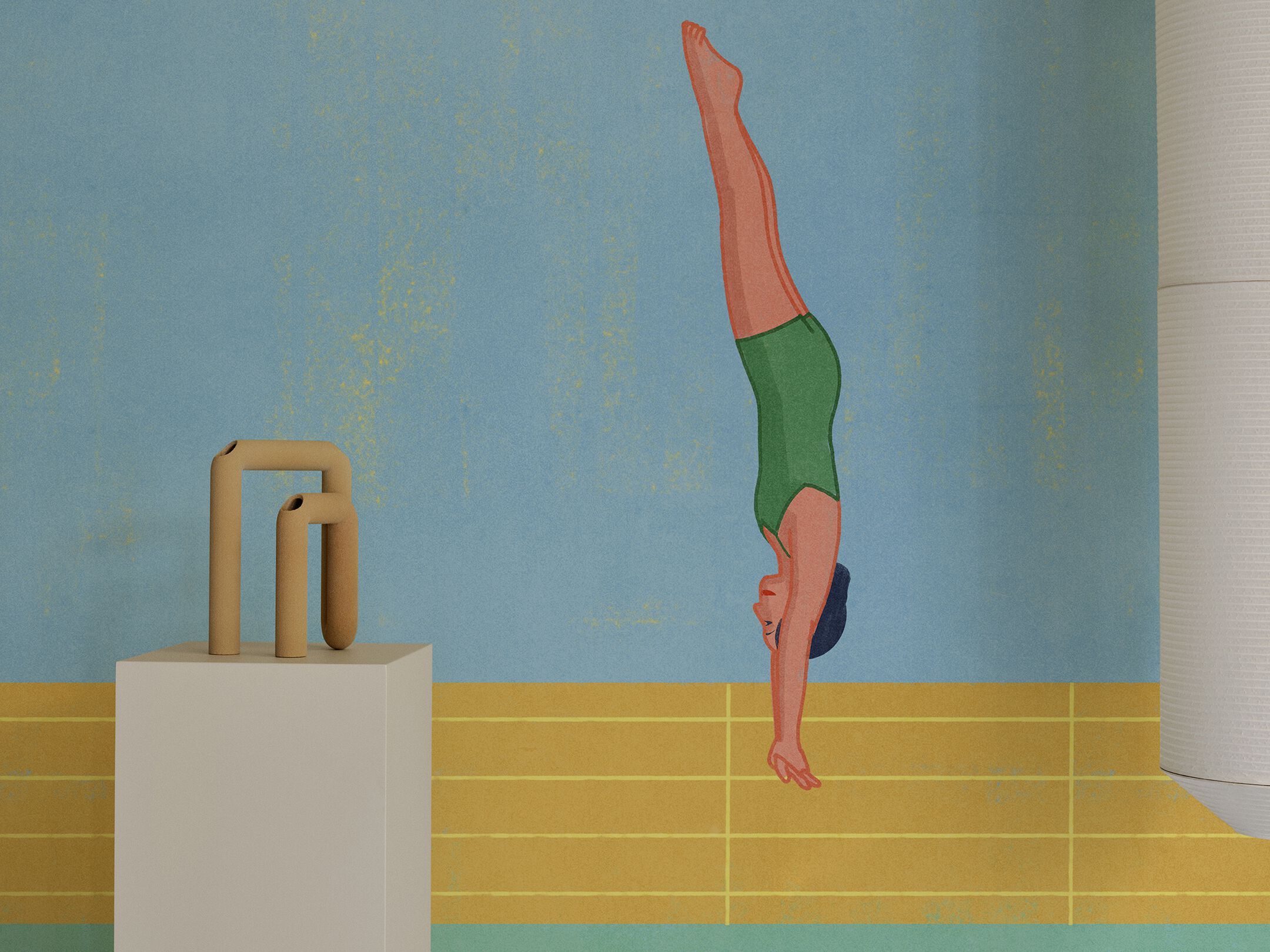 Обои из органического био-винила Wall&decò Современные обои 2025 года ARCH-00128994