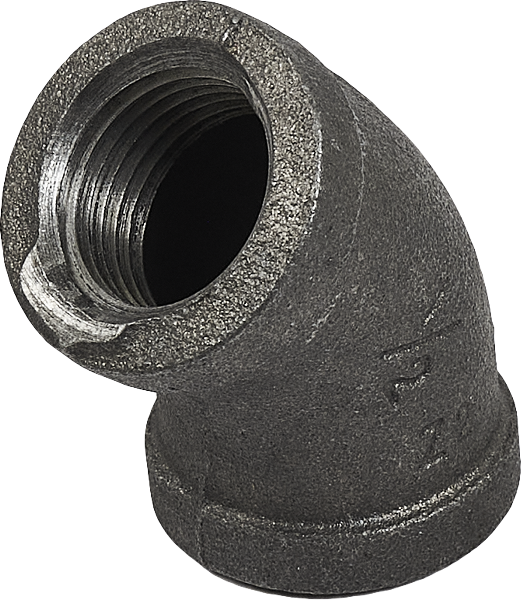 Уголок FITTEX 45° чугунный для трубных соединений 83992321 STLM-0045926