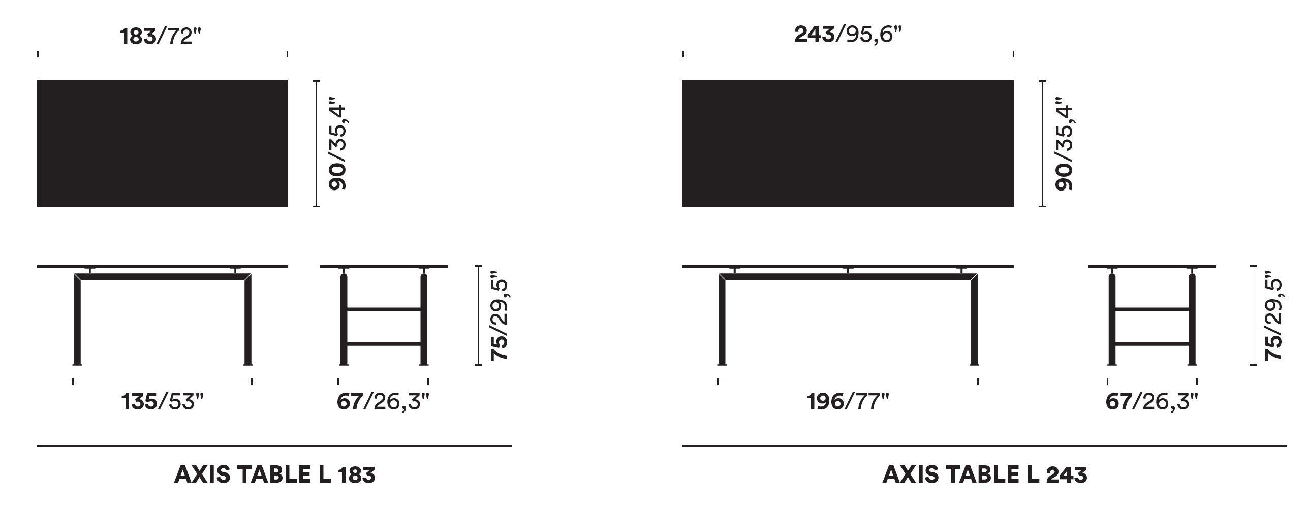 Прямоугольный стол Opinion Ciatti ARCH-00055483 - Вид №7