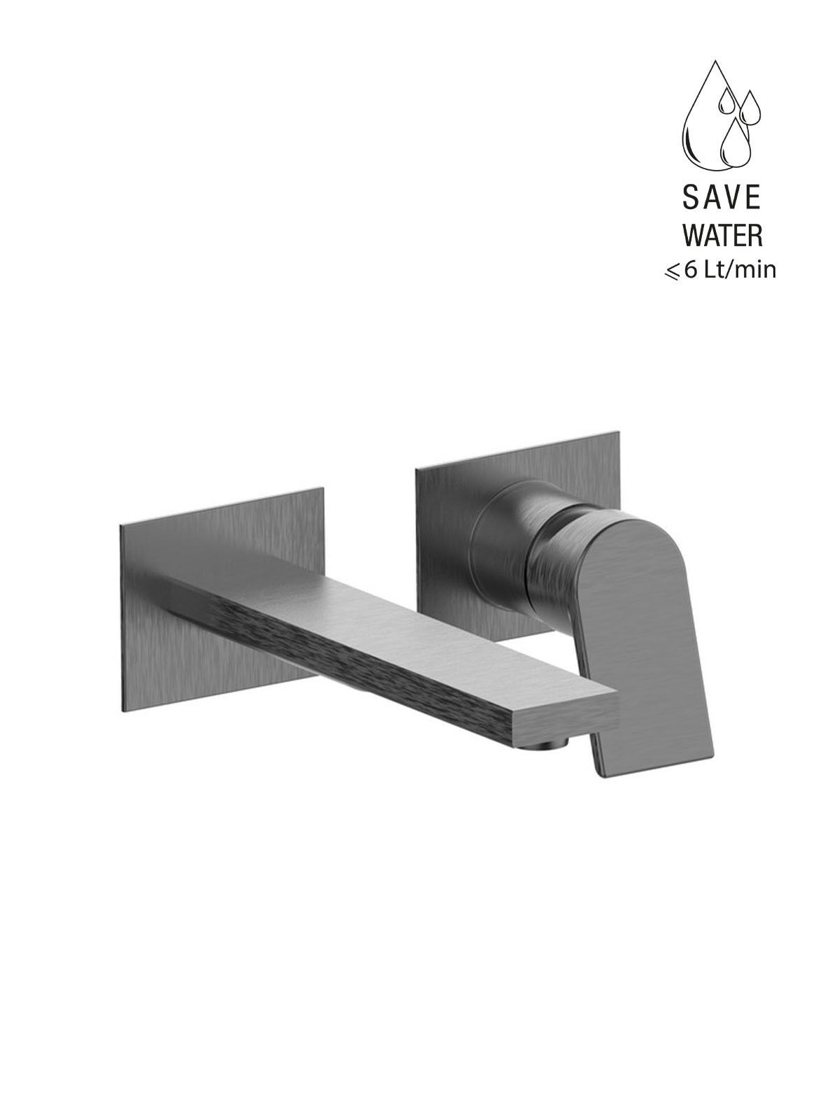 Настенный однорычажный смеситель для раковины без слива Rubinetterie Frattini Gintonic ARCH-00097178 - Вид №4