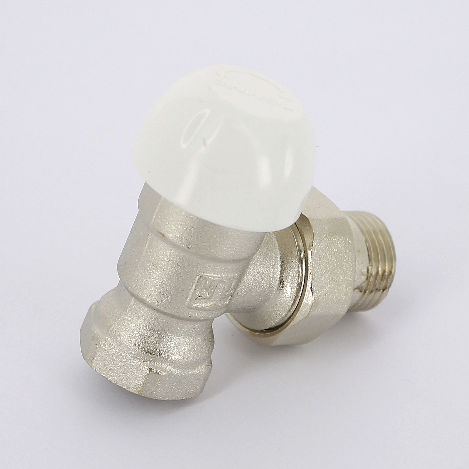 Вентиль НВ угловой для радиаторов с разъемным соединением TIEMME 1/2" 3260038 - Вид №2