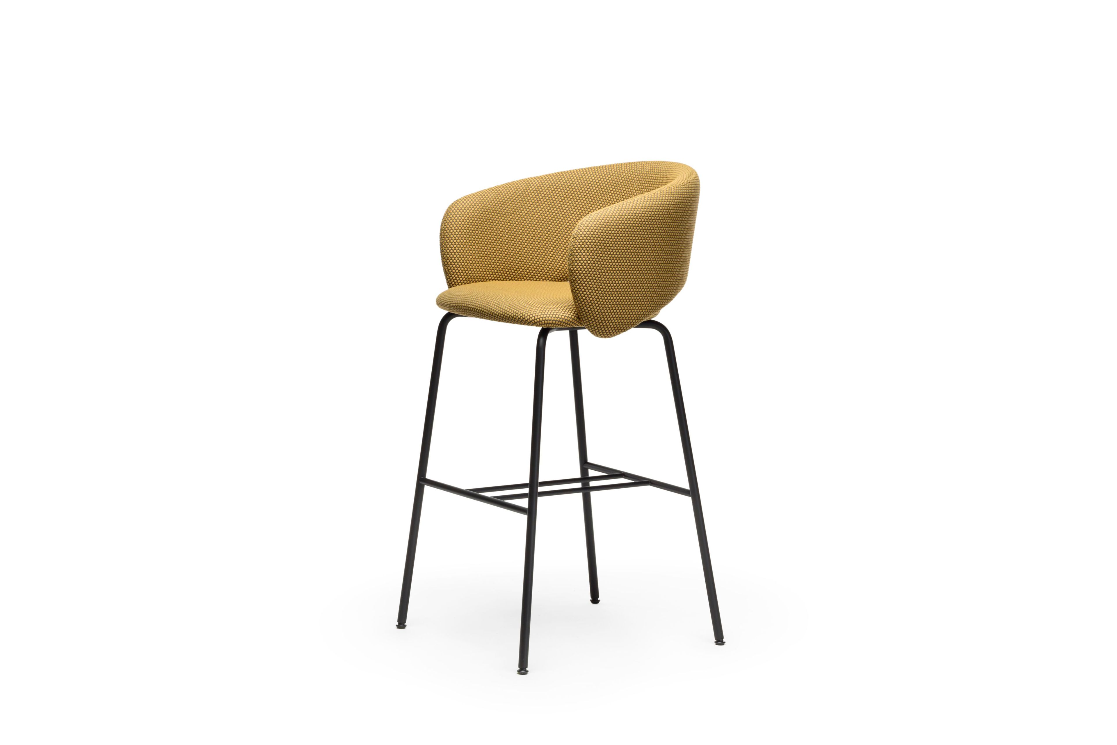 Высокий тканевый стул с подлокотниками и спинкой CHAIRS & MORE Bel ARCH-00083832 - Вид №19